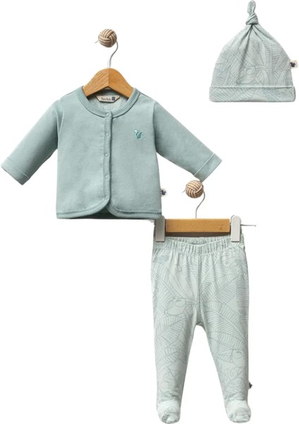 Tropical Cutie 5 Parça Hastane Çıkışı Green
