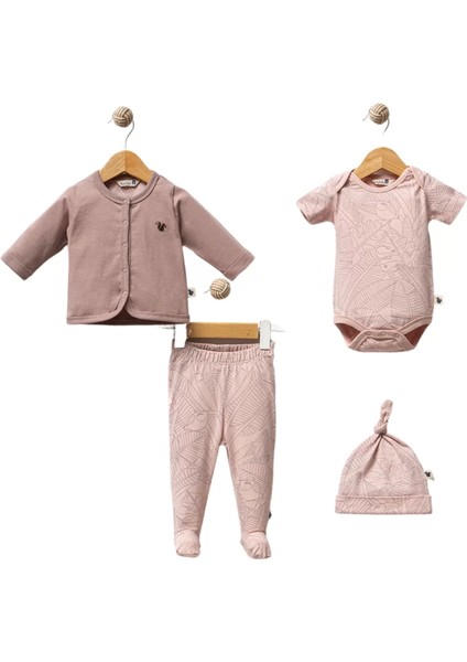 Tropical Cutie 10 Parça Hastane Çıkışı Pink