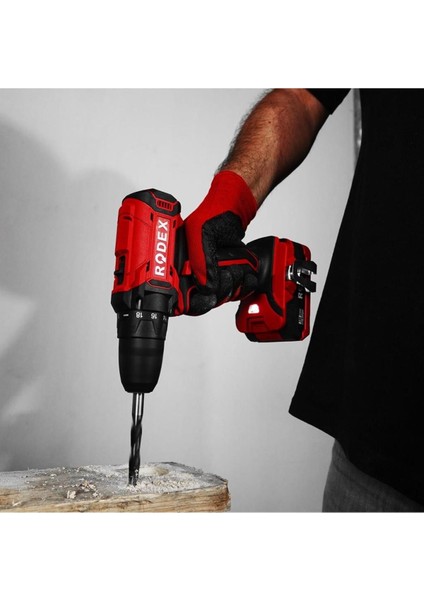 Darbesiz 28 Parça Çantalı Çift Akülü Şarjlı Matkap RDX3365A 2.0 - 2.4 Ah 1 2 Yıl 18 Volt