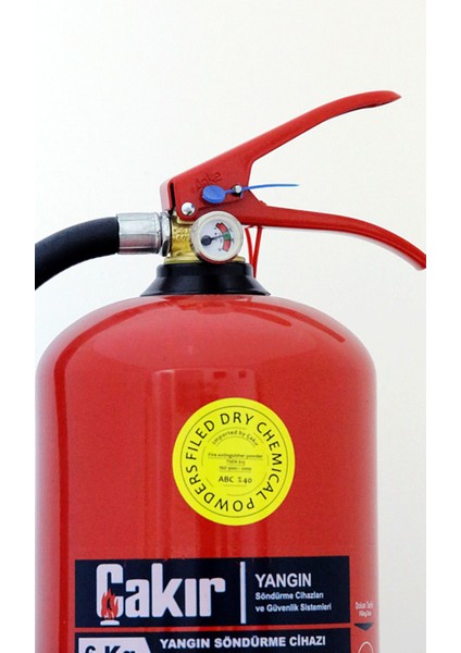 Çakır 6 kg Yangın Söndürme Tüpü - Kuru Kimyevi Tozlu Abc fiyatları