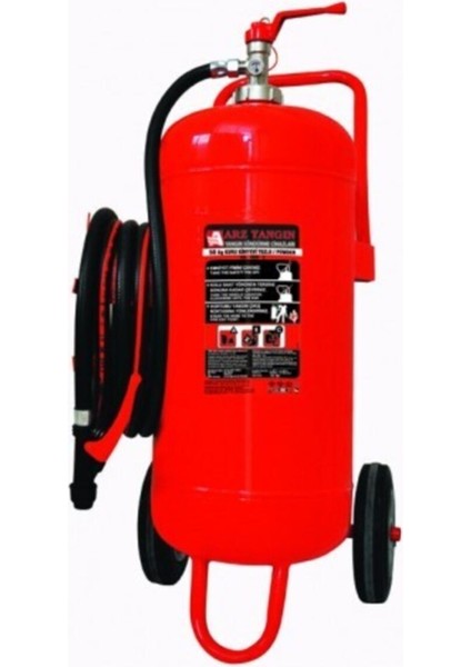 Yangın Söndürme Cihazı, Yangın Tüpü, Yangın Söndürücü, Kuru Kimyevi Tozlu Tüp 25 kg