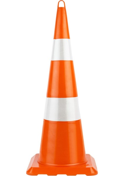 Kırılmaz Trafik Konisi, Çift Reflektifli, Güçlü ve Dayanıklı Güvenlik Konisi