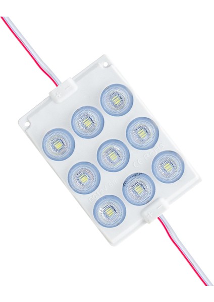 Modül LED 12V 6W Soğuk Beyaz Flaşlı Yanıp Sönen 7860-2835 GO50601696390