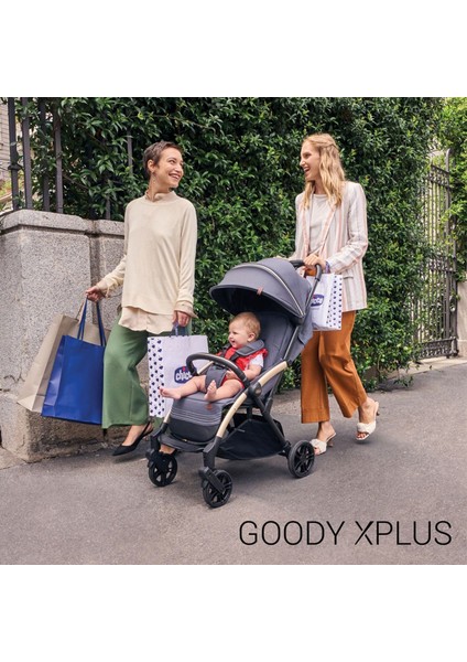 Goody Xplus Bebek Arabası Black Re Lux