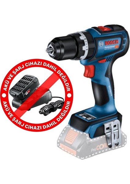 Gsb 18V-90C Akülü Darb.delme Vid.solo