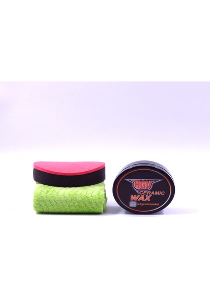 Seramik Wax Set 200 Gr, Cila Pedi, Cila Bezi, 3'lü Set, Üstün Parlaklık, Pasta Cila Set