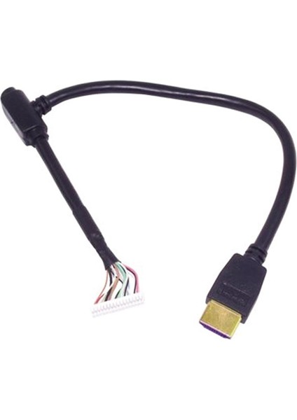 HDMI Şase Kablolu (Mini Hdler Için Kırılan Uç) 16 Pinli (4172)