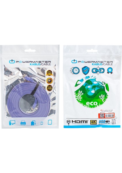 Cat6 Yassı Kablo 5 Metre (4172)
