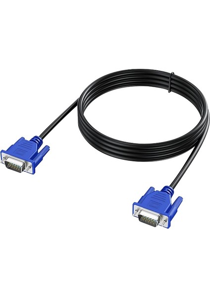 VGA Kablo 15 Pin Erkek/erkek 3 Metre Poşetli (4172)