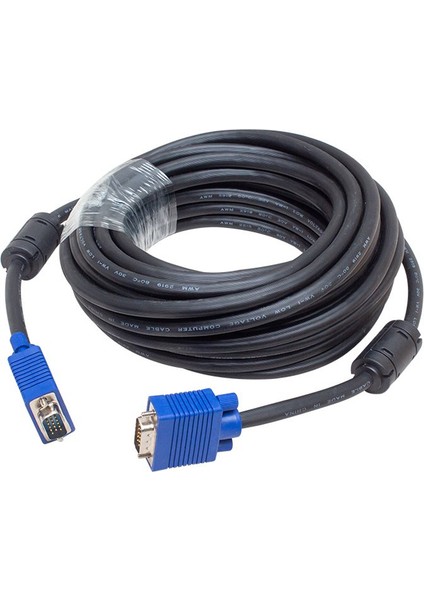 VGA Kablo 15 Pin 3+6 Erkek/erkek 15M Kutulu (4172)