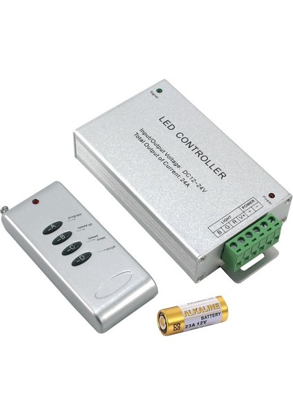 12V-24V 12 Amper LED Rgb Kontrol Devresi Kumandalı