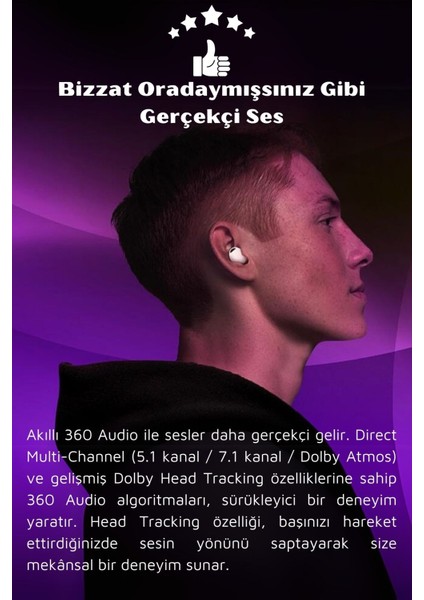 Anc Özellikli Su Geçirmez Bluetooth Kulaklık Kulakiçi Çift Mikrofonlu Dokunmatik Kablosuz Buds 2 Pro