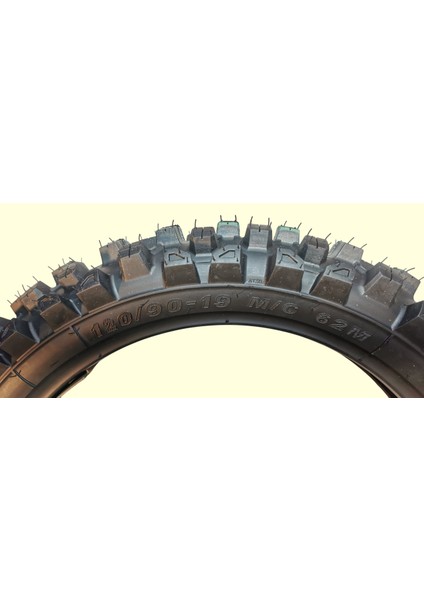 120/90-19 Yumuşak Soft Arka Lastik MS-131 Enduro Cross. Stok 1041