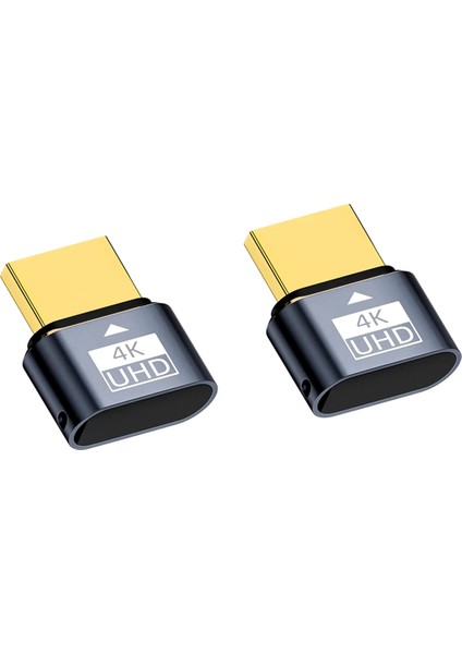 Adet - Uyumlu Sahte Fiş 4K Hdr Sanal Monitör Edıd Başsız Hayalet Emülatörü 4K 60Hz 1080 120Hz B Desteği (Yurt Dışından)