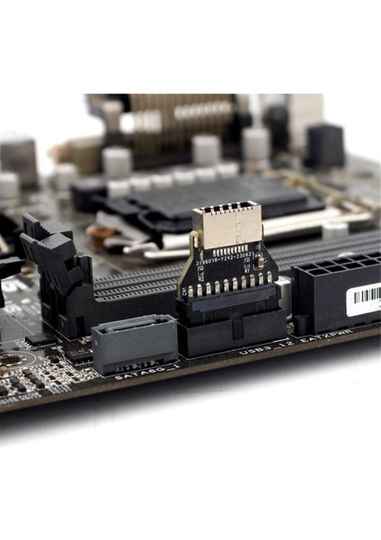 Usb3.0 19PIN/20PIN - Type-E Dönüştürücü Adaptör Şasi Ön Panel Type C Bilgisayar Anakartı Için Tak-Çıkar Bağlantı Noktası (Yurt Dışından)
