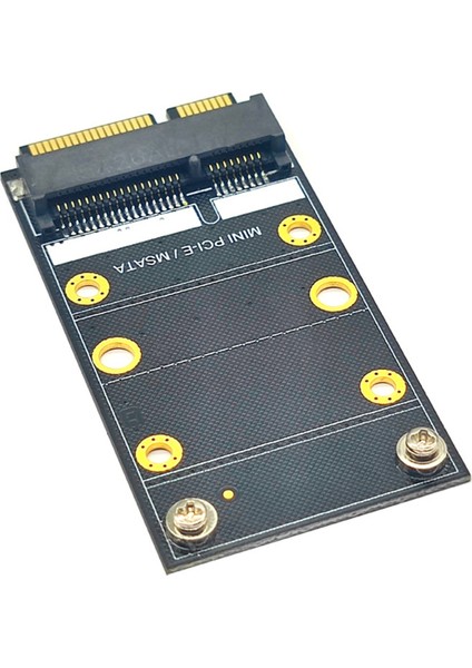 Mini Pcıe/msata Adaptörü Katı Hal Sürücü Dönüştürücü Genişletme Kartı Test Kartı Msata SSD Pcı Express Wifi (Yurt Dışından)