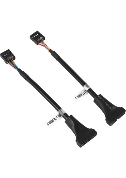 Adet USB 3.0 Başlığı 2.0'a, USB 2.0 Anakart Adaptör Kablosu, 19 Pin Usb3.0 Erkek 9 Usb2.0 Dişi (Yurt Dışından)