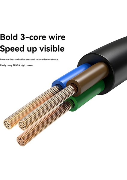 40W Dc Dizüstü Bilgisayar Şarj Cihazı 5V 9V 20V 4.5x0.6mm Dişi - USB C Tipi Pd Güç Adaptörü Dönüştürücü Hızlı Şarj Kablosu (Yurt Dışından)