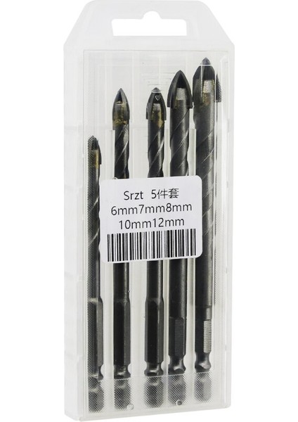 Ok Ucu Tipli 5pcs Çok Amaçlı Matkap Ucu 6-7-8-10-12 mm GO5060GOK133316