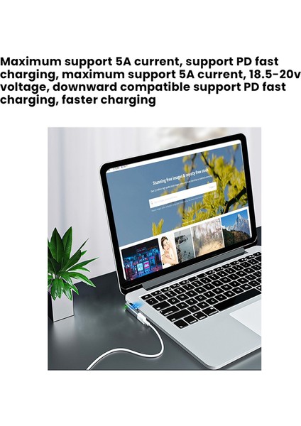 Magsafe1 Pro Dişi Hızlı Şarj Mıknatıs Fiş Dönüştürücü Için Tip C Manyetik USB Pd Adaptörü (Yurt Dışından)