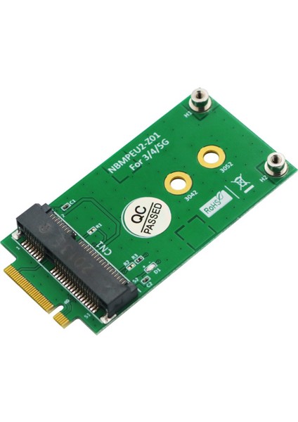 Ngff M.2 B Anahtar Arayüzü Mini Pcı-E Mpcıe Kablosuz Adaptör Kartı 5g 4g 3g Lte Gsm Modülü Için Nano Sım Yuvası Yok (Yurt Dışından)