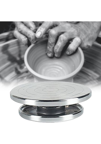 Ağır Hizmet Tipi Heykel Tekerleği Döner Tabla Çömlek Standı Döner Dıy Alet Sanat El Sanatları Model Yapımı Için Platform - 15CM (Yurt Dışından)