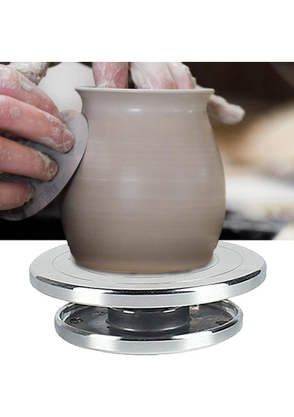 Ağır Hizmet Tipi Heykel Tekerleği Döner Tabla Çömlek Standı Döner Dıy Alet Sanat El Sanatları Model Yapımı Için Platform - 15CM (Yurt Dışından)