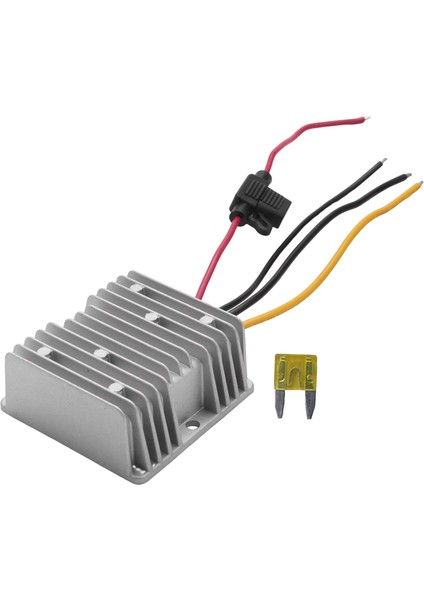 Dc 36V/48V Ila 12V 20A Dönüştürücü Voltaj Regülatörü Redüktör Buck Transformatör Sigortalı Güç (Yurt Dışından)