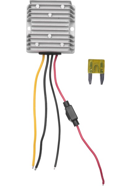 Dc 36V/48V Ila 12V 20A Dönüştürücü Voltaj Regülatörü Redüktör Buck Transformatör Sigortalı Güç (Yurt Dışından)