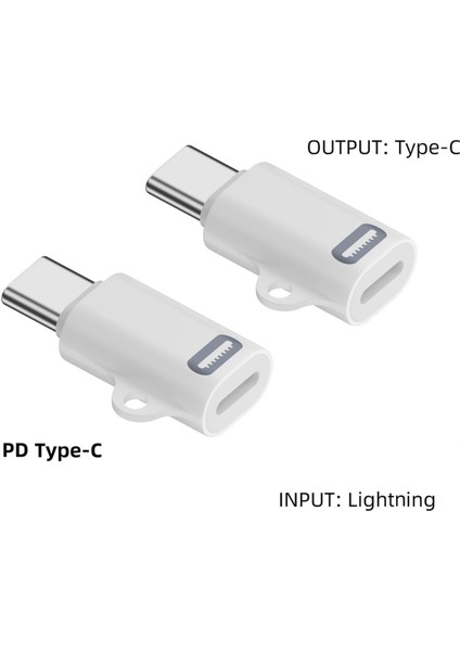 2 Adet Şarj Adaptörü, 15/15 Plus/15 Pro/15 Pro Max Için Arayüz Dişi - USB C Erkek Adaptörü (Yurt Dışından)