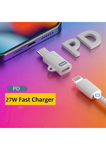 2 Adet Şarj Adaptörü, 15/15 Plus/15 Pro/15 Pro Max Için Arayüz Dişi - USB C Erkek Adaptörü (Yurt Dışından)