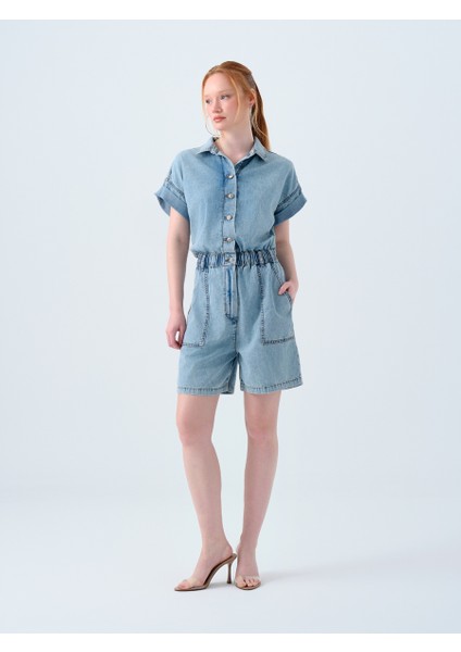 Regular Fit Kadın Tulum fiyatları