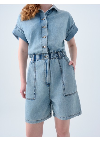 Regular Fit Kadın Tulum indirimleri