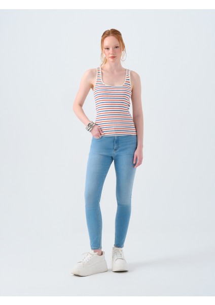Slim Fit Kadın Atlet