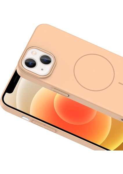Apple iPhone 14 Kılıf Magsafe Şarj Özellikli Ruby Silikon Kapak fiyatları