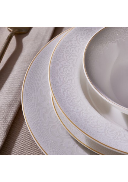 Dome Porselen 24 Parça 6 Kişilik Yemek Takımı modelleri