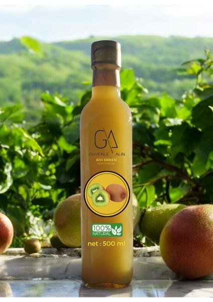 Doğal Ev Yapımı Kivi Sirkesi 500 ml