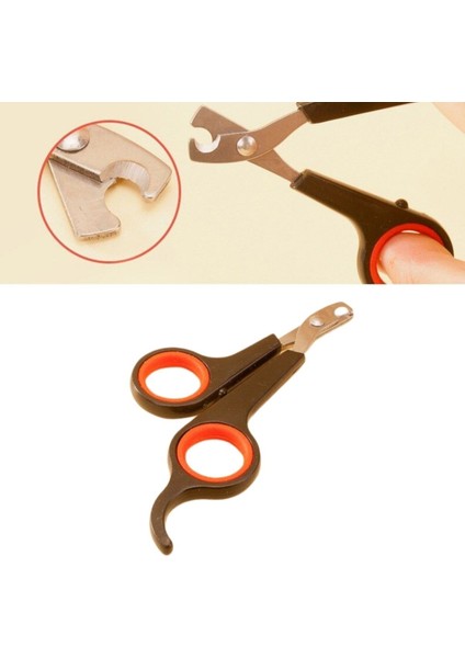 Küçük Çelik Uçlu Kedi Köpek Evcil Hayvan Tırnak Makası Pati Bakım Aleti Ergonomik Kaymaz Sap GO50602045290 fiyatları