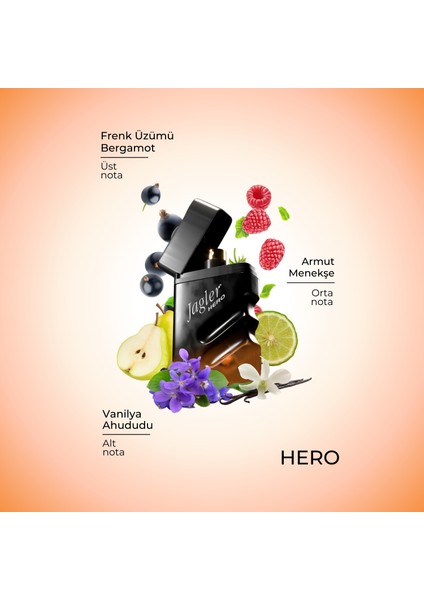 Hero Erkek Parfüm Seti (90 Ml Edt + 150 Ml Deodorant)