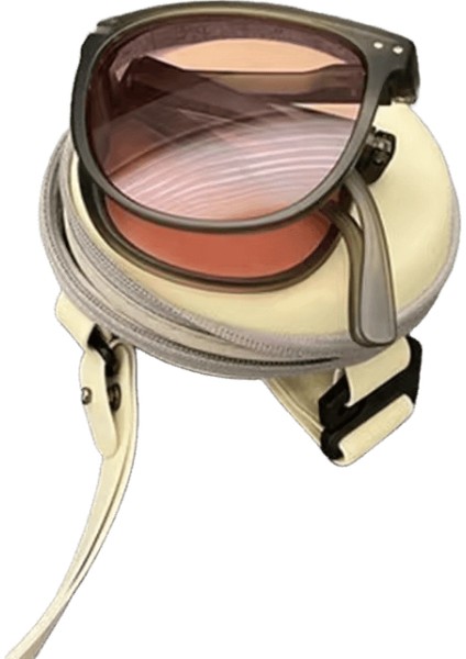 Yeni Kadın Modası Katlanır Güneş Gözlüğü Kadın Marka Tasarımcı Gözlük Oval Gözlük Bayan Retro Güneş Gözlüğü UV400 Protectlens Rengi: D / Çerçeve Rengi: Şekilde Gösterildiği Gibi (Yurt Dışından)