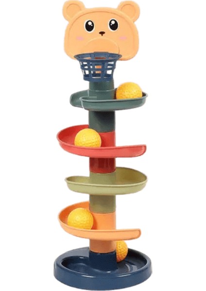 Montessori Bebek Oyuncak Haddeleme Topu Çocuklar Montessori Eğitim Oyunları Bebekler Için Yok Tayını Bebek Geliştirme Oyuncakları Çocuk Renk: ST776 (Yurt Dışından)