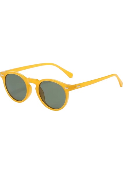 Yeni Moda Polarize Güneş Gözlüğü Kadın Vintage Lüks Marka Tasarım Gözlük Ayna Klasik Oculos De Sol Feminino Erkek Gözlük Lensleri Renk: A4 (Yurt Dışından)