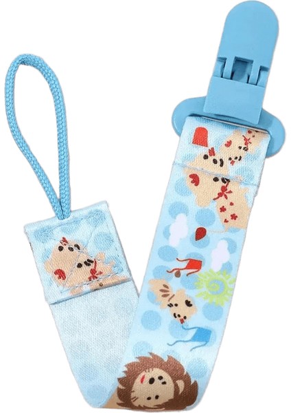 1pcs Sabit Düğme Bebek Karikatür Emziği Klipsleri Zincirler Şerit Yatıştırıcı Zincirler Anti-Damla Toka Kayışı Emzik Için Bebek Besleme Hediye Rengi: 3825-7 (Yurt Dışından)