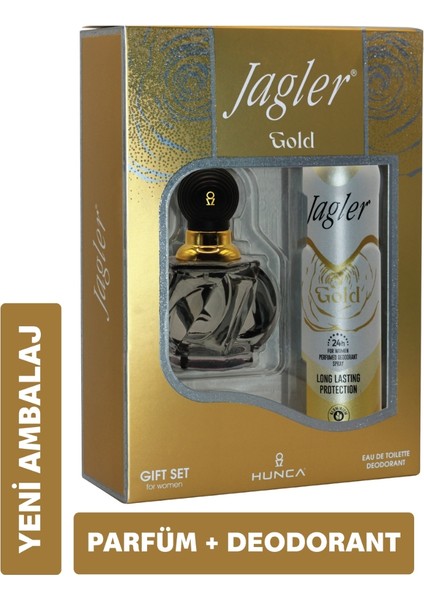 Gold Kadın Parfüm Seti EDT 60 ml + Deodorant 150 ml