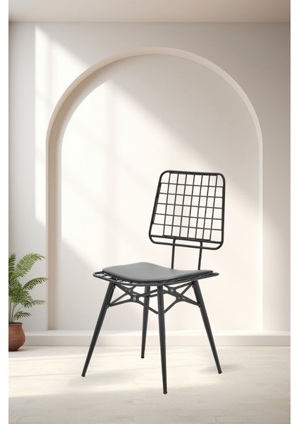 019 Rio Tekli Sandalye – Dayanıklı Metal Gövde, Şık ve Minimalist Tasarım, 2 Yıl Garantili