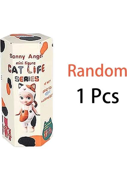Sonny Angel Kör Kutu Kedi Yaşam Serise Mini Kedi Aksiyon Figürleri Oyuncaklar Yüksek Kaliteli Süsler Bebekler Hayranları Çocuklar Noel Hediyesi Renk: Rastgele 2 Adet (Yurt Dışından)