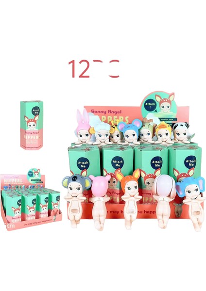 2024 Popüler Yeni Ürün Sonnyangel Melek Bebek Kör Kutu Dekorasyon Aşk Tanrısı Heykelcik Trendy Oyuncak Heykelcik Süs Renk: 12 Adet (Yurt Dışından)