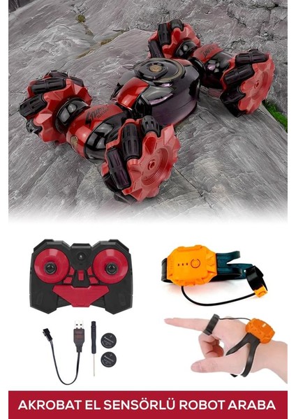 El Sensörü ile Hareket Eden Akıllı Robot Araba