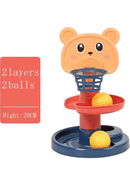 Montessori Bebek Oyuncak Haddeleme Topu Çocuklar Montessori Eğitim Oyunları Bebekler Için Tracking Bebek Geliştirme Oyuncakları Childrencolor: ST774 (Yurt Dışından)