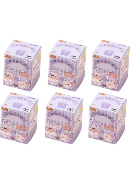 Kör Kutu Çocuklar Giderici Fırın Gıda Ekmek Sıkmak Yumuşak Tutkal Kawaii Rastgele Fidget Gizem Oyuncaklar Çocuklar Için Kız Erkek Hediyeler Renk: 6 Adet (Yurt Dışından)